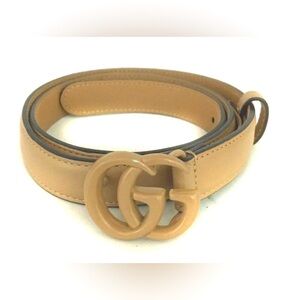 Gucci Tan Leather Belt